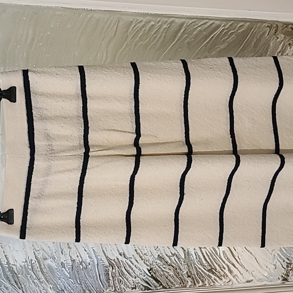 Zara Striped Wide Leg Knit Pant Size M - Picture 5 of 6